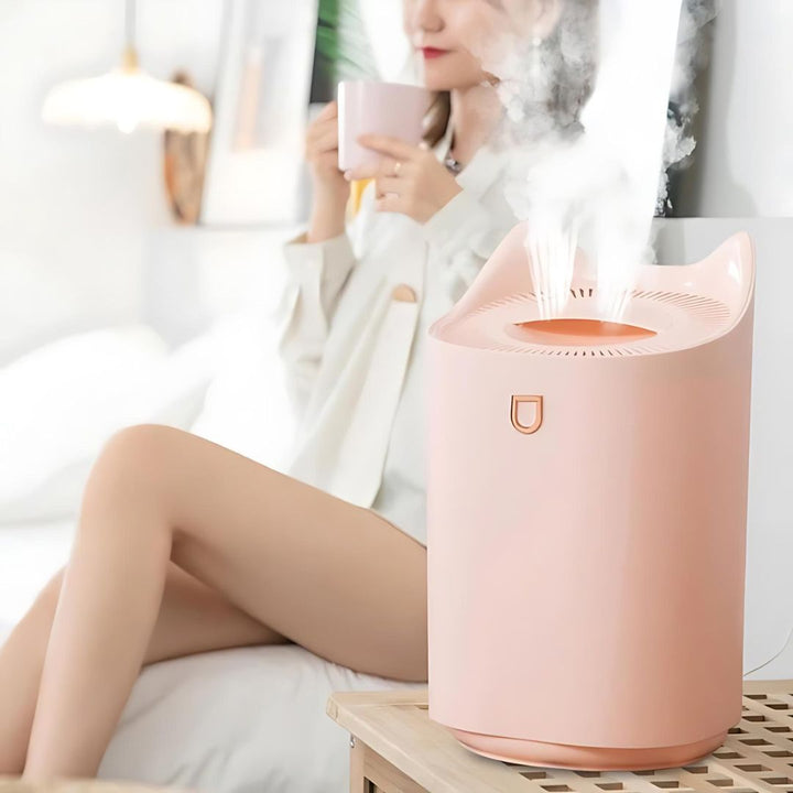 101 fl oz ultrasonic humidifier for home comfort, improving air quality & wellness.