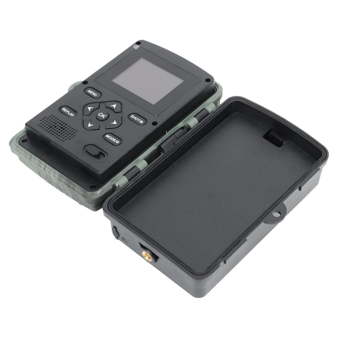 Rugged, weatherproof 4K trail camera for reliable outdoor use in all conditions, perfect for nature observation.