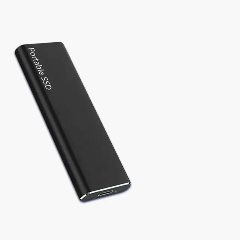 4TB Ultra-Thin Portable USB-C External Hard Drive for high-speed data storage.