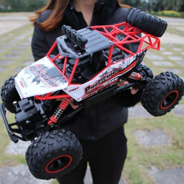 High-speed 4x4 RC toy truck designed for all-terrain racing and off-road excitement