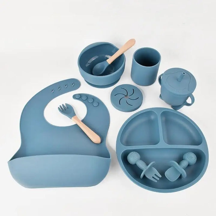 Complete Silicone Baby Feeding Set for Infants & Toddlers