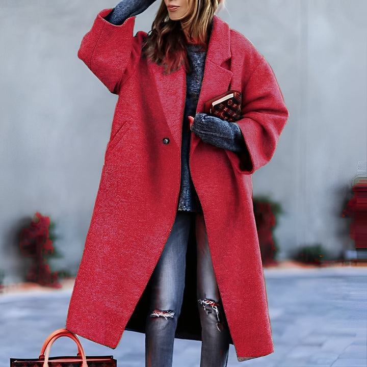 Versatile loose-fit trench coat for women, an elegant classic outerwear piece for stylish looks.
