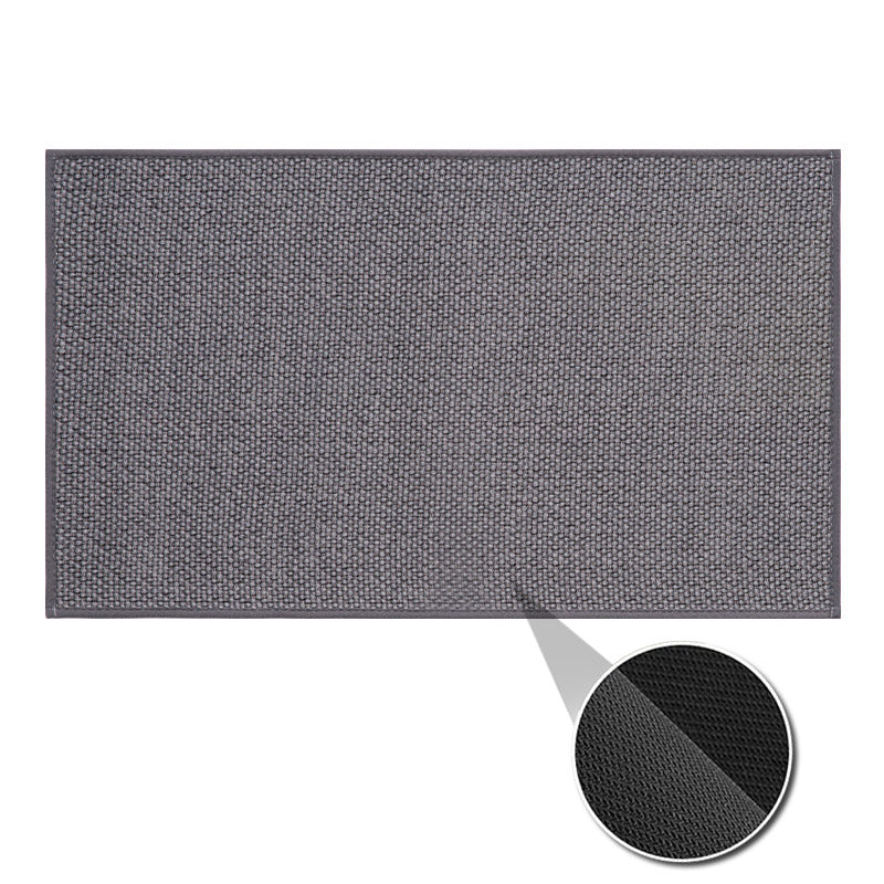 Washable, non-slip, absorbent woven indoor mat – ideal for busy entryways.