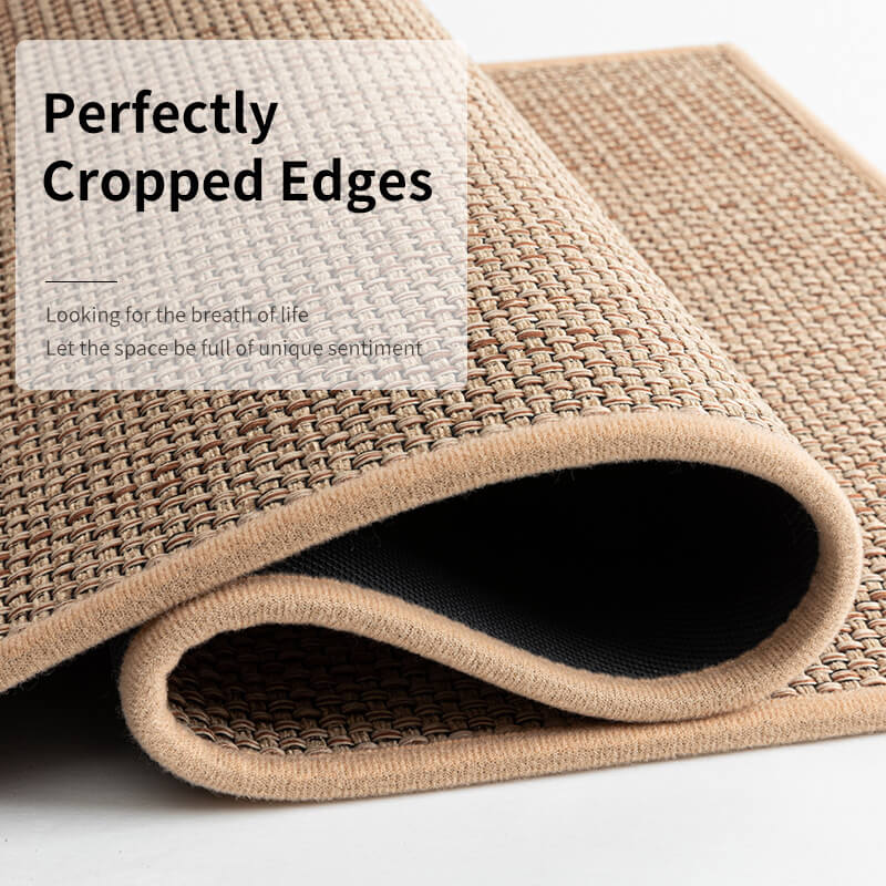 Floor protection mat: absorbent woven indoor door mat traps dirt effectively.