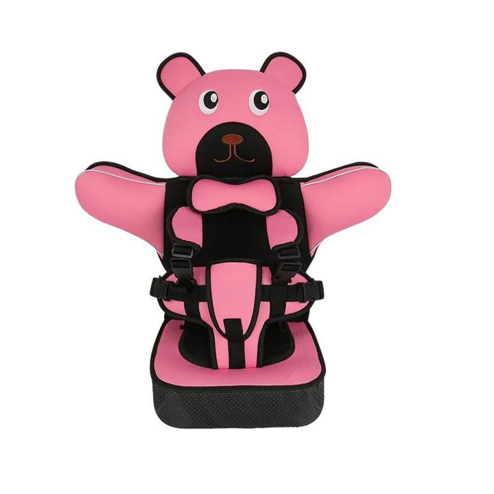 Durable travel accessory: a kid-friendly car seat mat designed for vehicles and car seats.