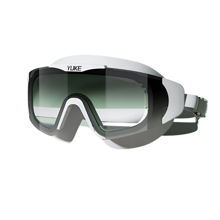 Adult HD anti-fog swimming goggles for crystal clear underwater vision.