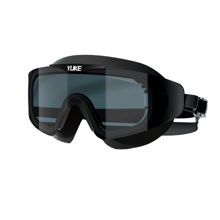 Waterproof adult goggles offering superior protection during outdoor swims.