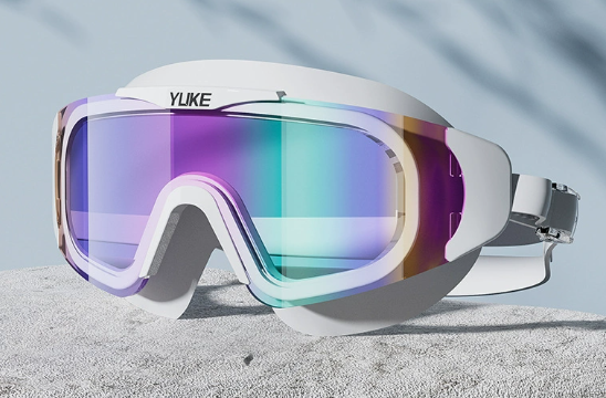 Adult goggles designed for comfortable and secure fit during swims.