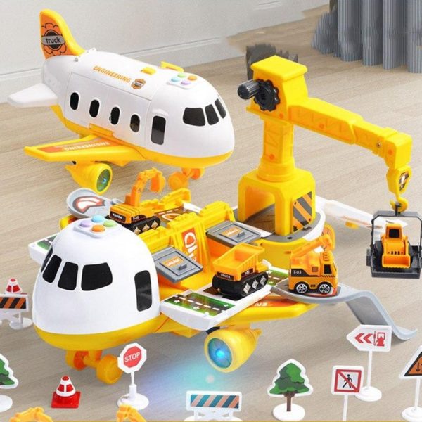 Educational toy: The adventure plane fosters learning through imaginative vehicle play.