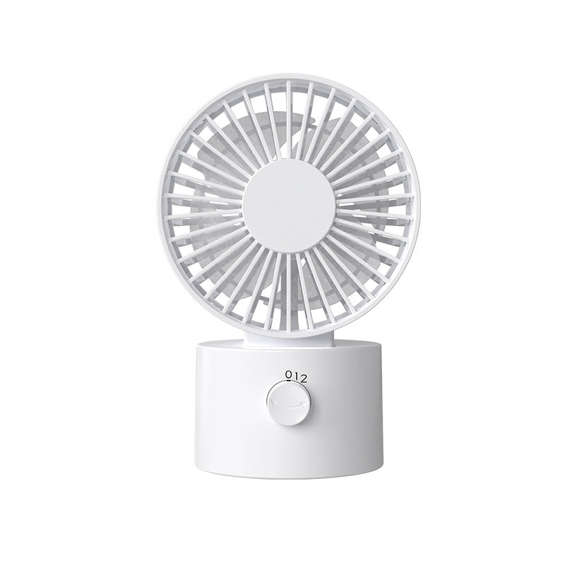 Compact AirOrbit travel fan, a portable mini air circulator with adjustable speed for on-the-go personal comfort.