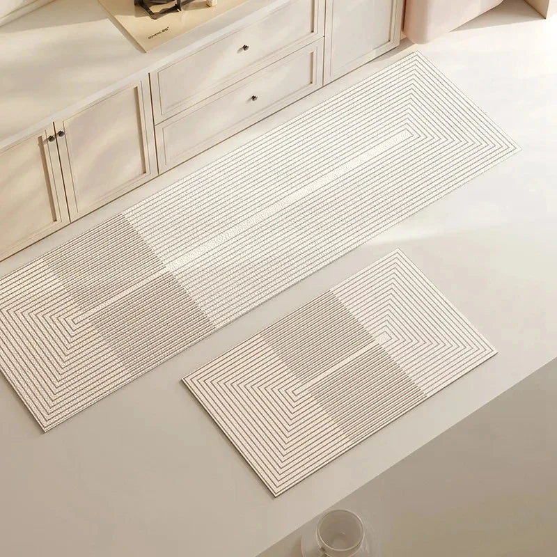 Durable anti-fatigue rug, perfect for busy kitchens, offering superior comfort and support.