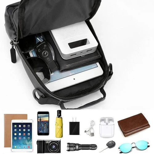 Durable and water-resistant commuter bag offering anti-theft features for daily use and short trips.