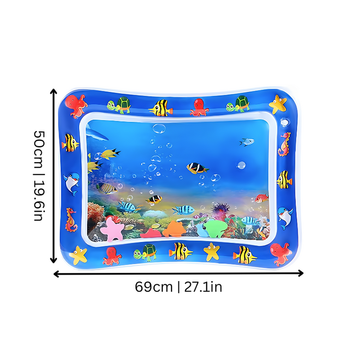 Durable AquaPaws cat water mat, an engaging toy and cooling mat for pet summer essentials.