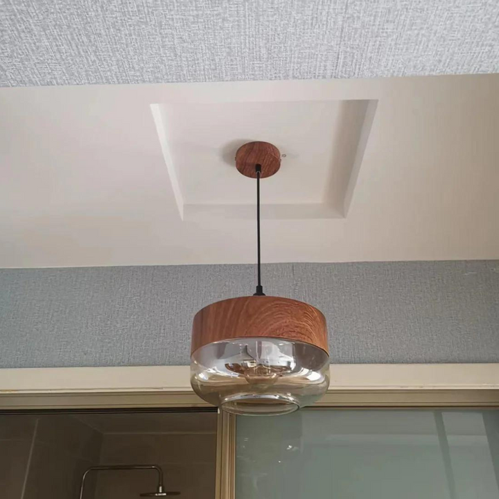 Arven wooden pendant light, bringing natural warmth indoors