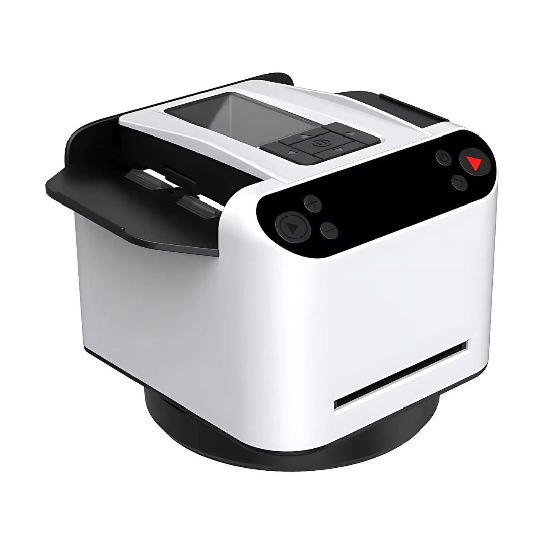 Automatic card shuffler and dealer for poker, blackjack, and all popular card games.