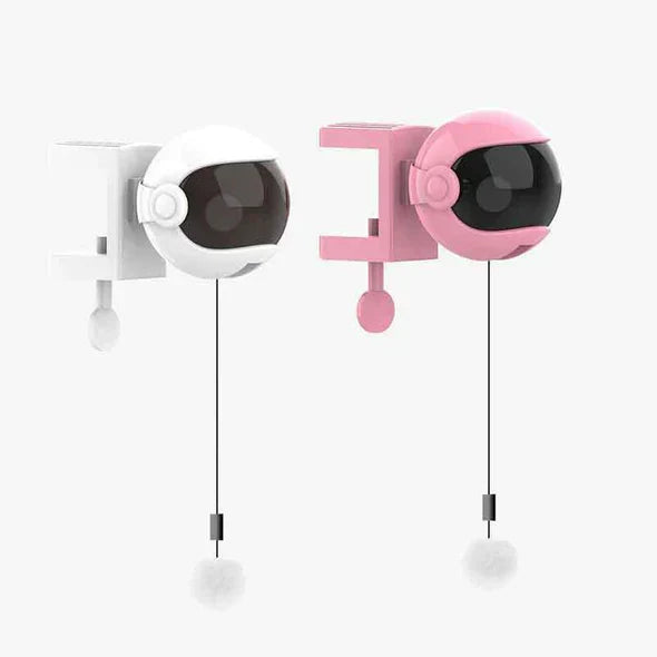 Battery-operated cat toy designed for engaging, interactive pet play and exercise.