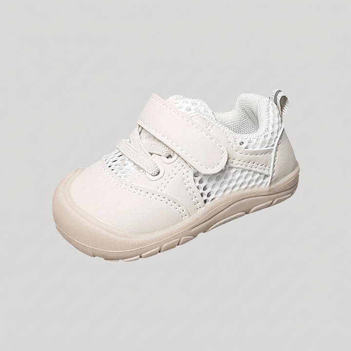 Secure slip-on baby shoes, perfect for little ones learning to take their first steps.