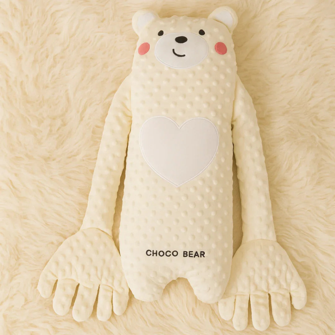 Adorable Baby Cuddle Buddy SnoozyHug, a perfect baby gift for sleep.