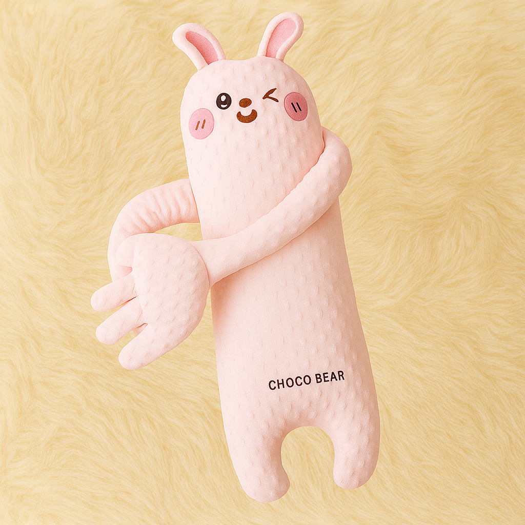 Travel comfort for babies with the soft and soothing SnoozyHug toy.
