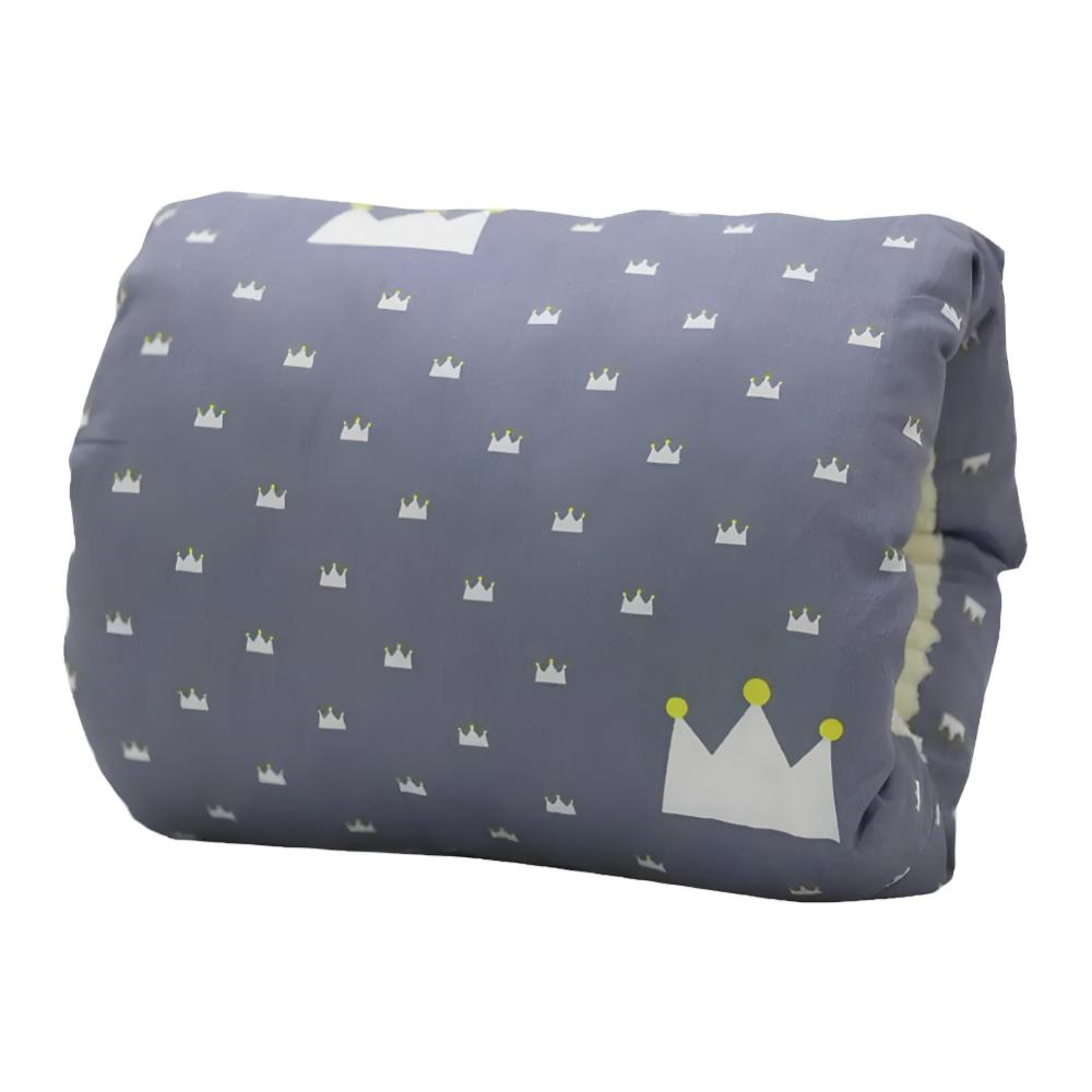 Cozy cotton nursing pillow providing essential support during feeding