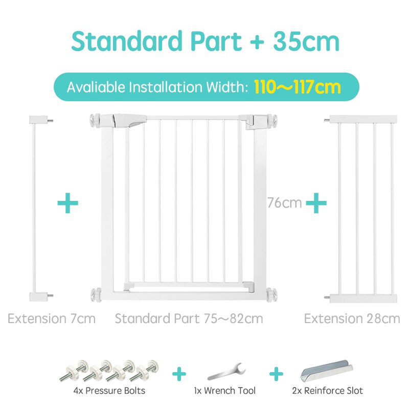 Durable baby proofing gate, protecting toddlers from hazards