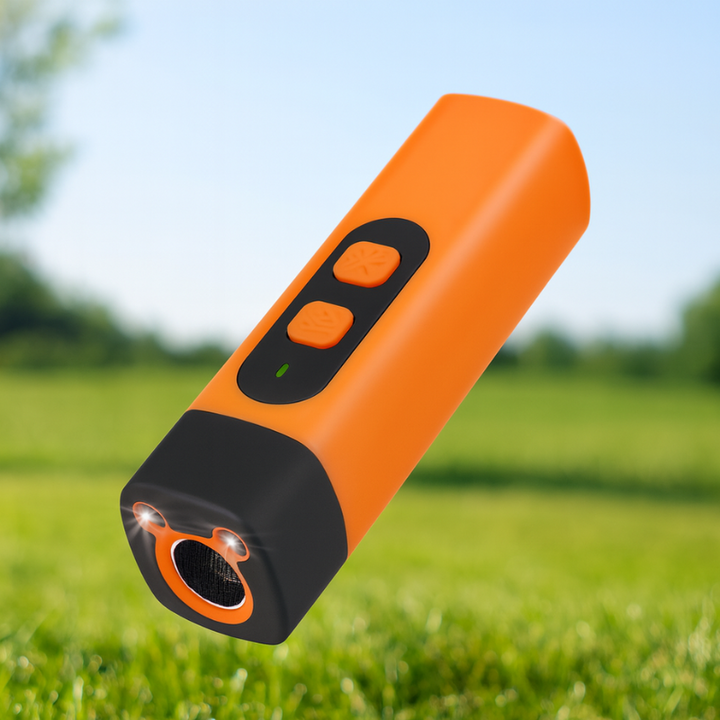 BarkAway ultrasonic dog training device effectively stops excessive barking for a quieter home.