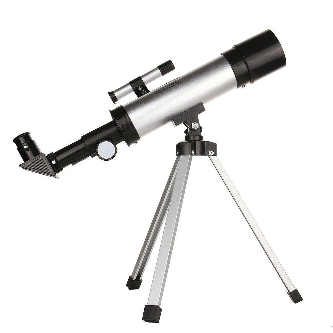 Beginner astronomical telescope with tripod for kids & adults. Perfect for stargazing, sky watching, and educational science.