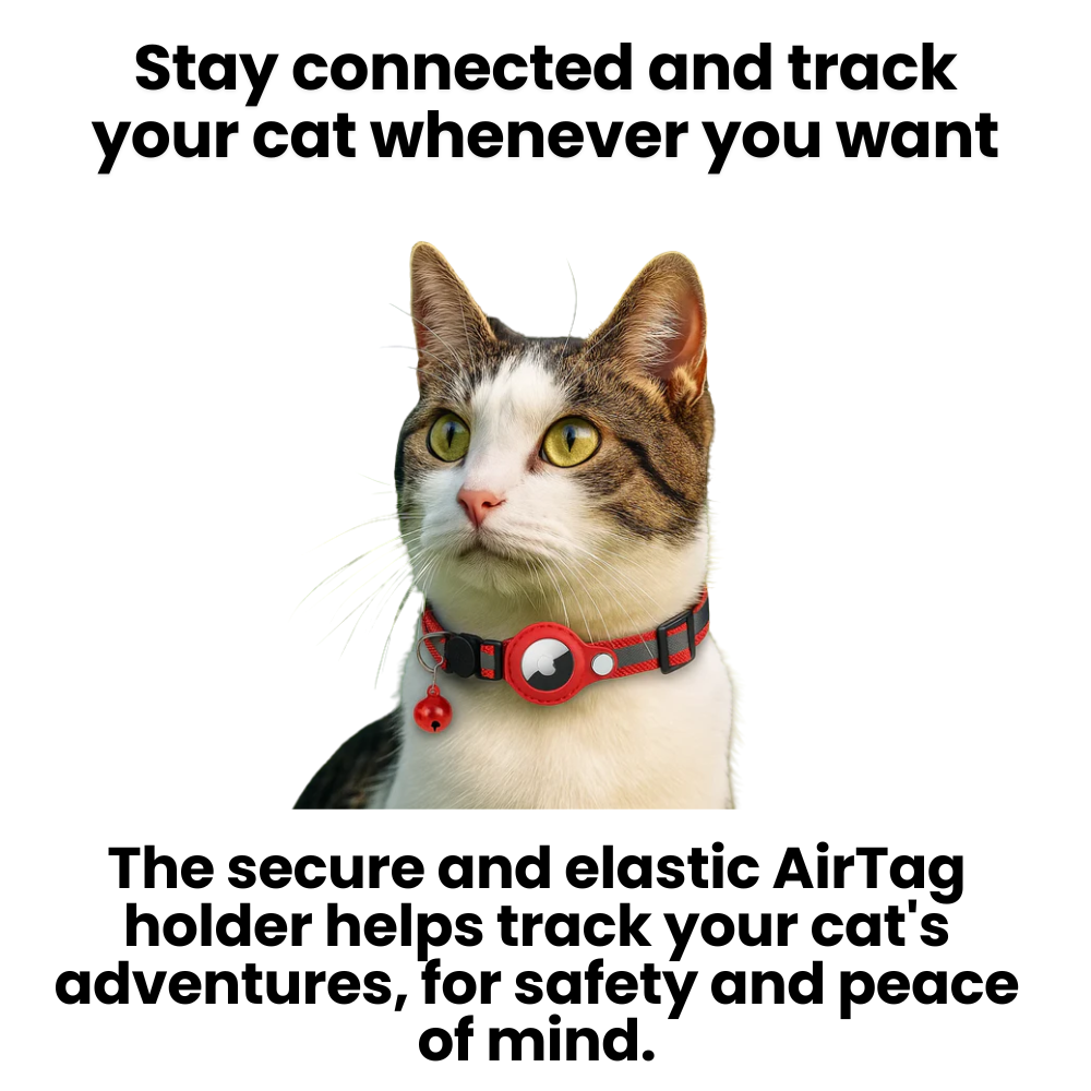 Ultimate tracking and safety: GPS tracker cat collar, reflective, quick release. A must-have feline accessory.