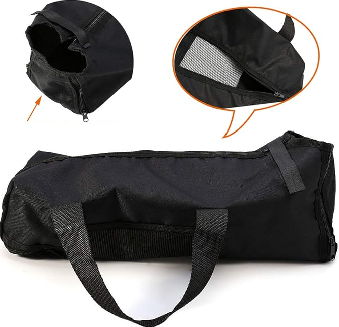 Black cat grooming bag, a must-have pet supply for stress-free nail trimming and overall cat health.