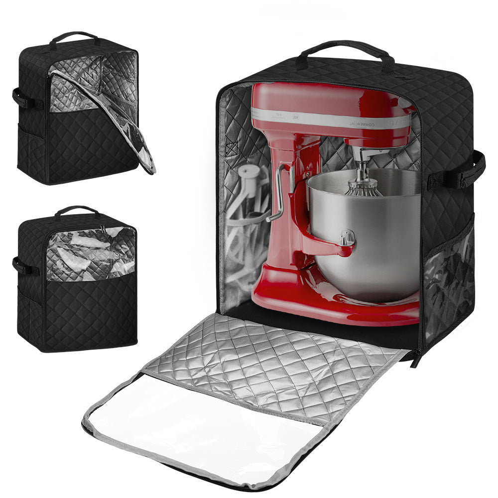 Portable shoe travel bag for women, features clear view window & soft padding for secure footwear storage.