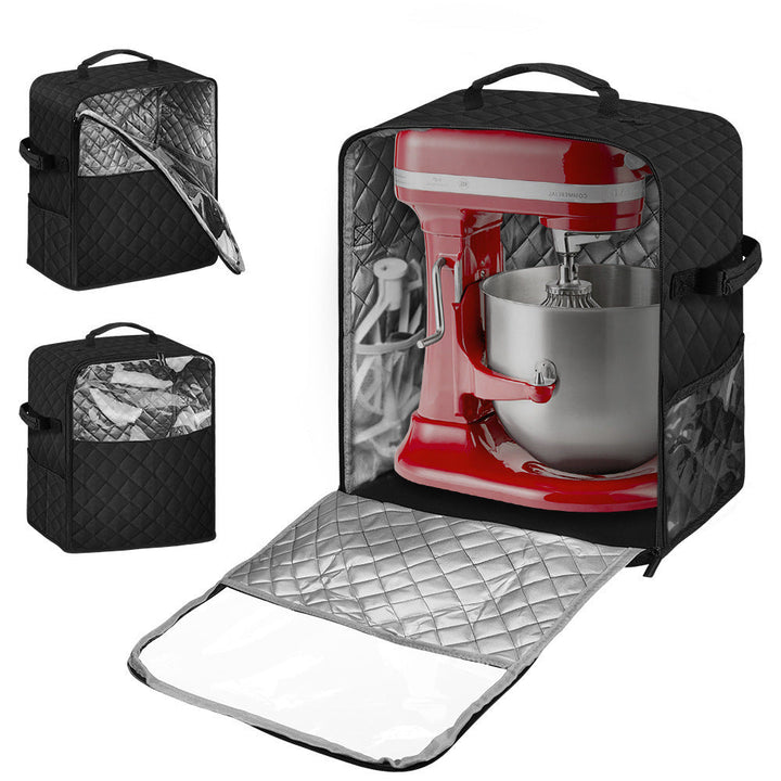 Portable shoe travel bag for women, features clear view window & soft padding for secure footwear storage.