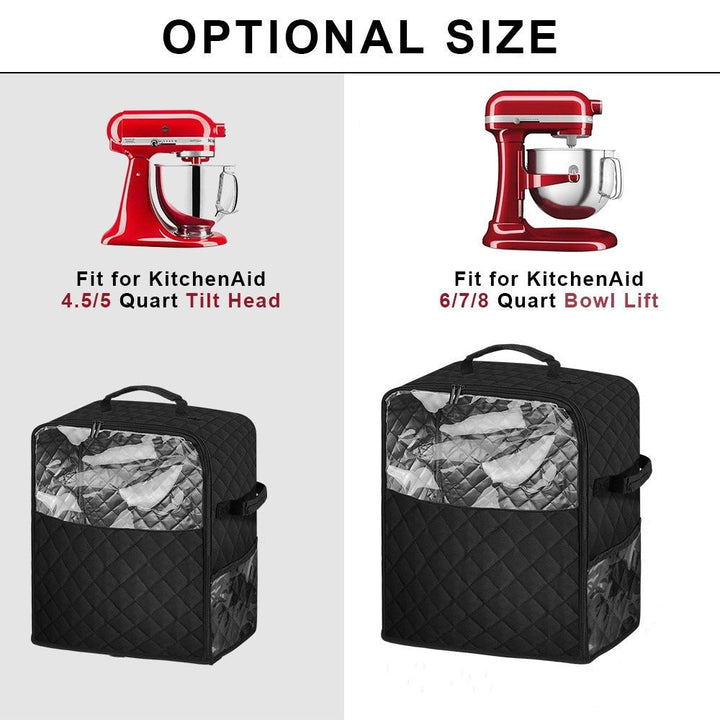 Women's black shoe bag, ideal for travel. Features clear window, padded lining for protection & portability.