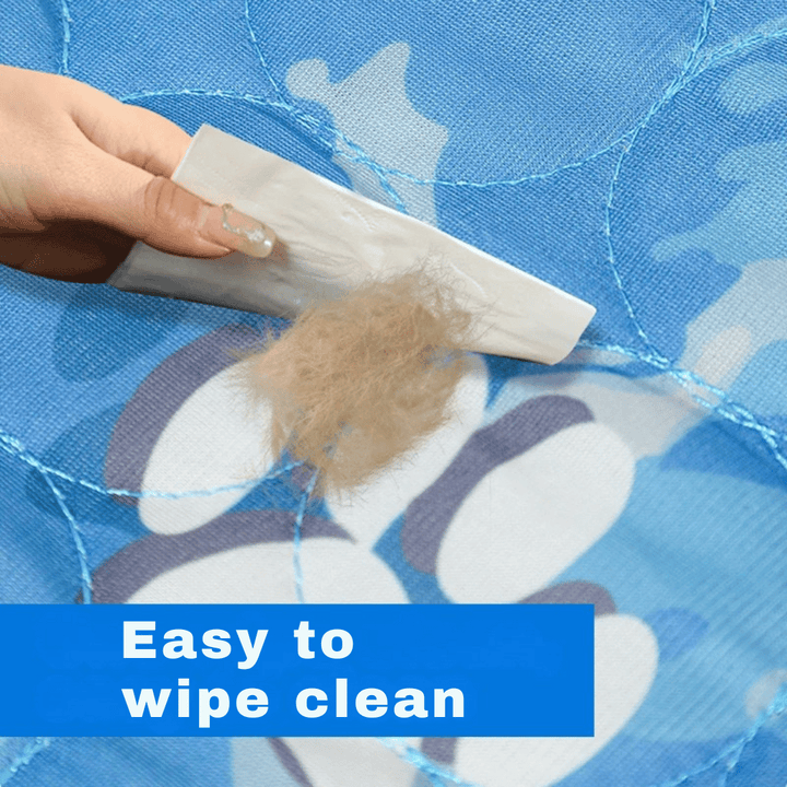 Pet cooling mat, dog & cat mat: instant heat relief, self-cooling, summer comfort, washable cool pad.