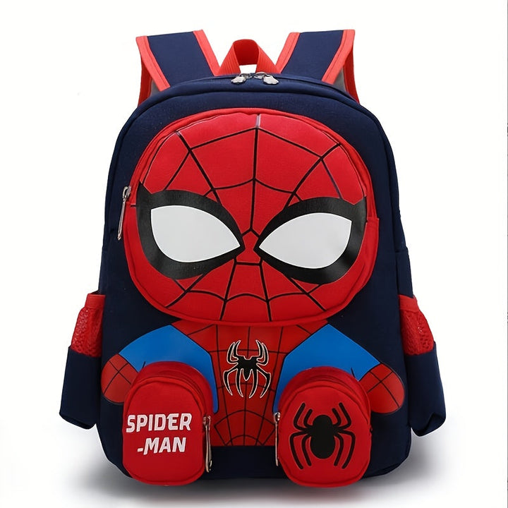 Spider-Man themed adventure bag for young fans, spacious for school supplies