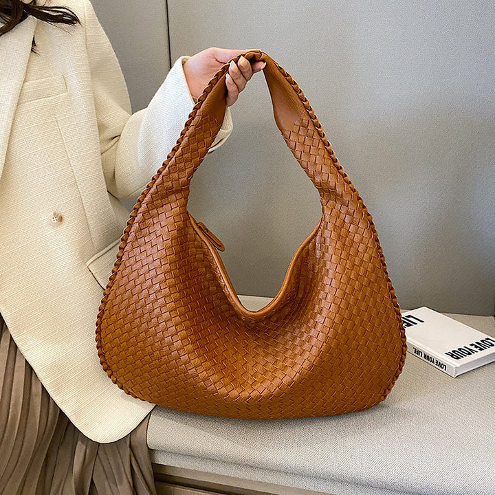 Stylish women's bohemian style leather hobo bag, perfect for everyday