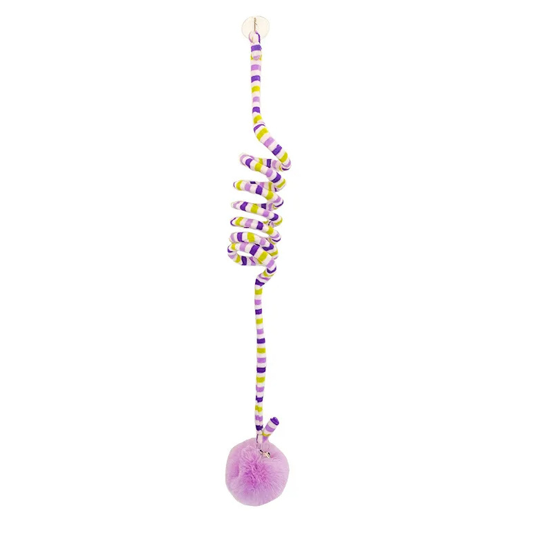 BounceWhisk pet supply: a fun, interactive spiral toy for cats and kittens.