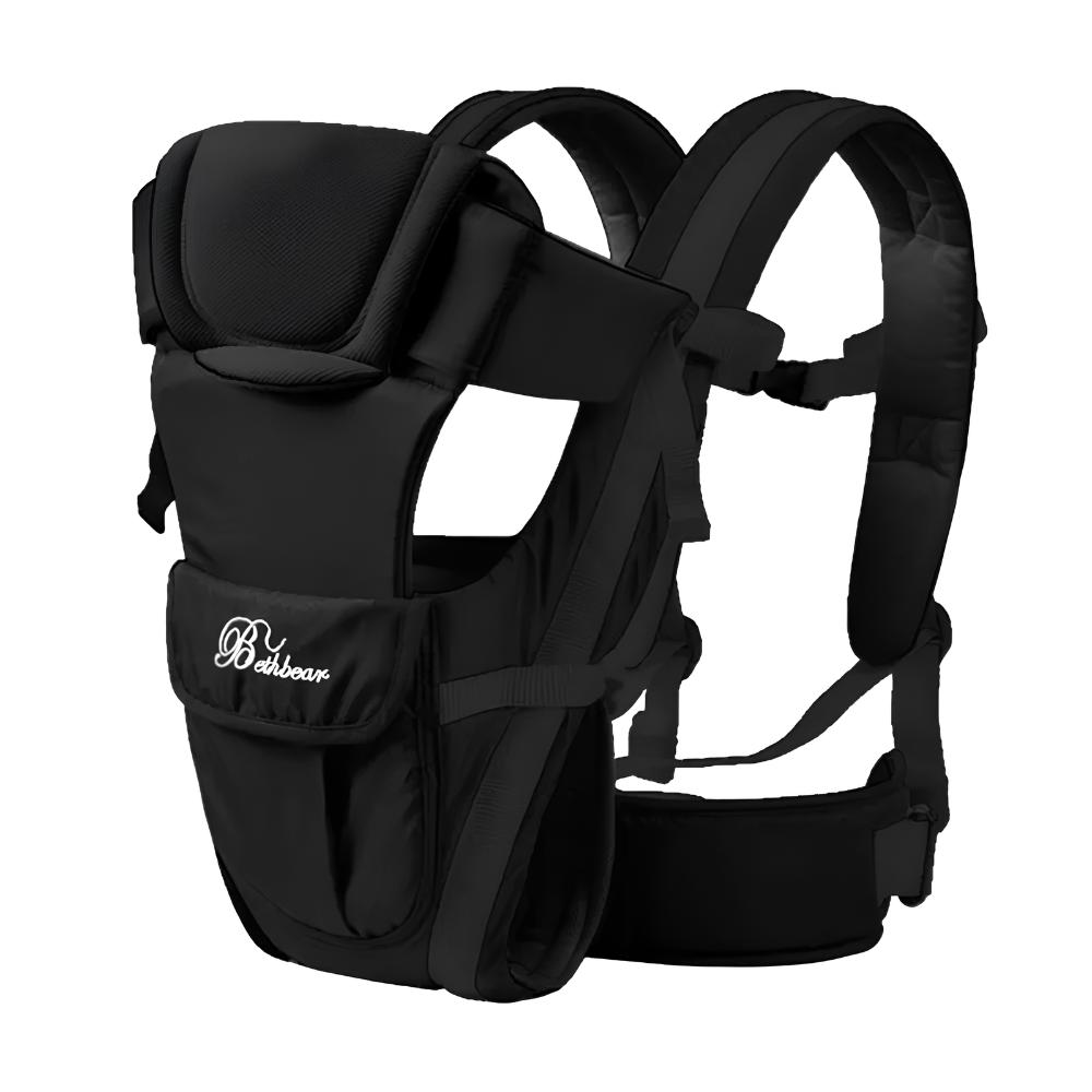 Adjustable baby wrap carrier, ideal for newborns and infants, offering a secure and breathable fit.