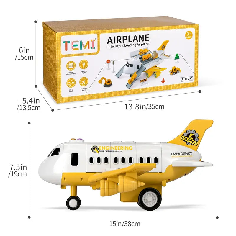 Engaging kids toy airplane with realistic features for aspiring young aviators.