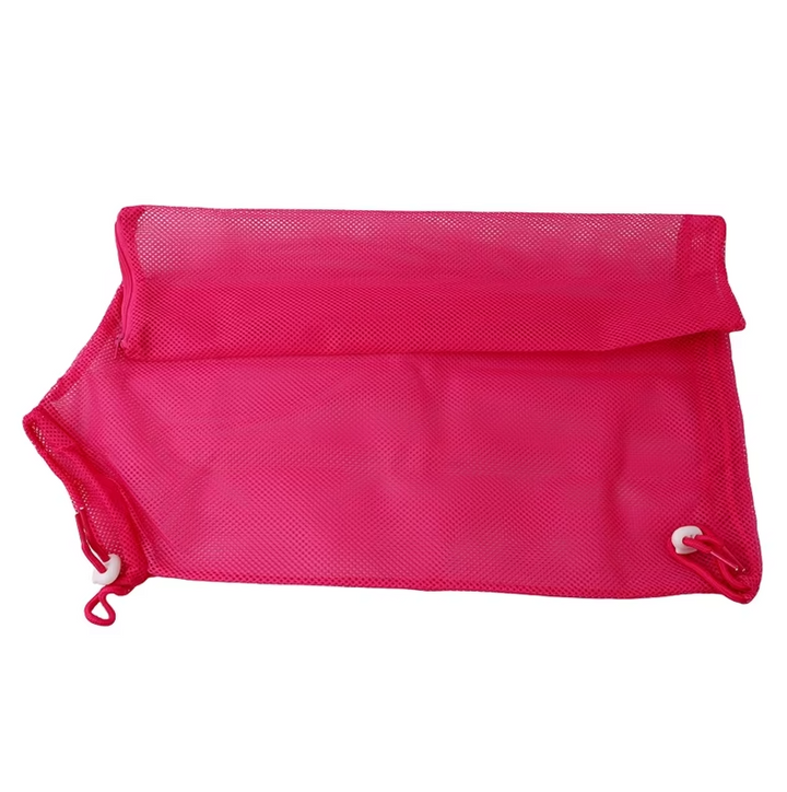 Breathable Mesh Cat Grooming Bag for bathing. Ensures pet comfort & safety during care.
