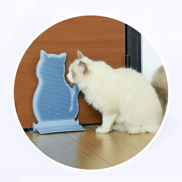 Pet Grooming Cat Self-Care Board, featuring a textured surface for scratching and gentle massage, all colors available.