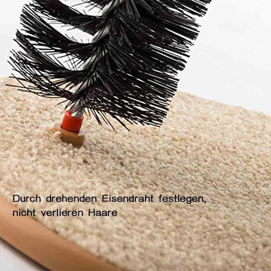 Engaging Cat Self-Grooming Arch & Scratch Post for daily self-care & interactive play. Promotes feline well-being.