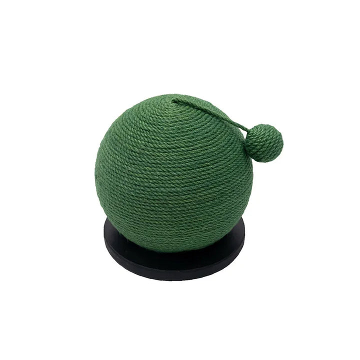 Interactive cat sisal ball for healthy claw maintenance. A durable scratching toy for engaging feline play.