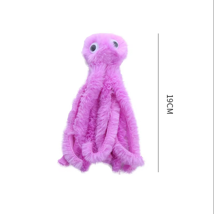 Durable and engaging octopus catnip toy, designed for hours of kitten playtime.