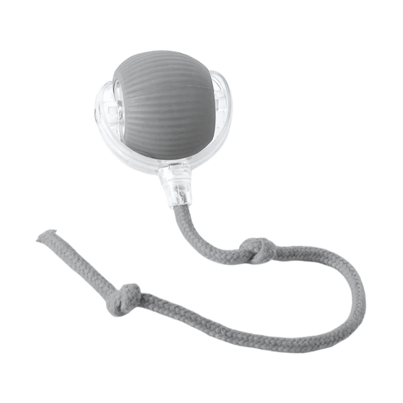 Fun, rechargeable automated cat toy designed for hours of interactive play indoors.