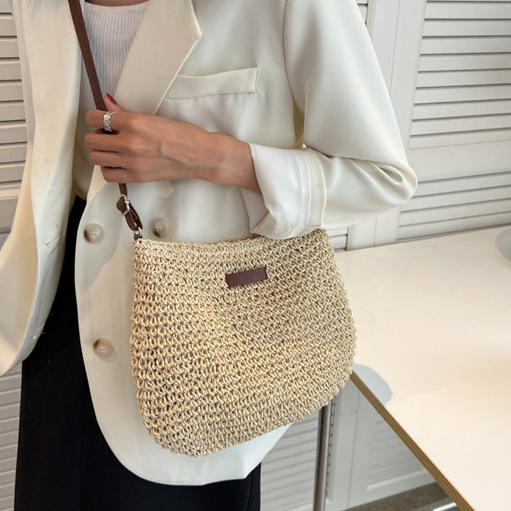 Elegant bohemian shoulder bag, offering ample space for your everyday essentials.
