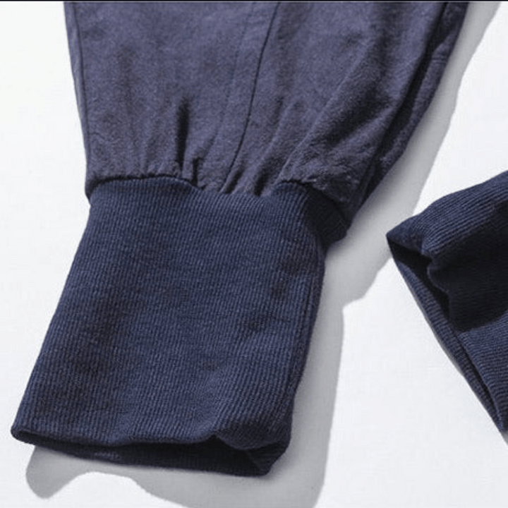 Comfortable and tapered red Japanese pants for women.