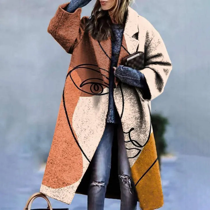 Comfortable oversized jacket designed for everyday chic fashion.