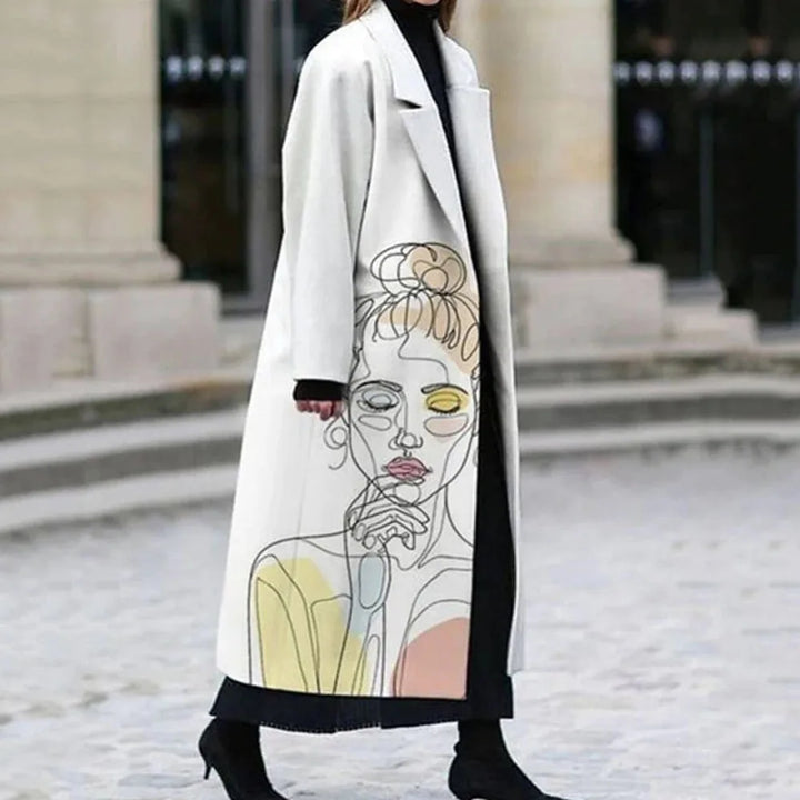 Versatile oversized coat, suitable for casual and formal occasions.