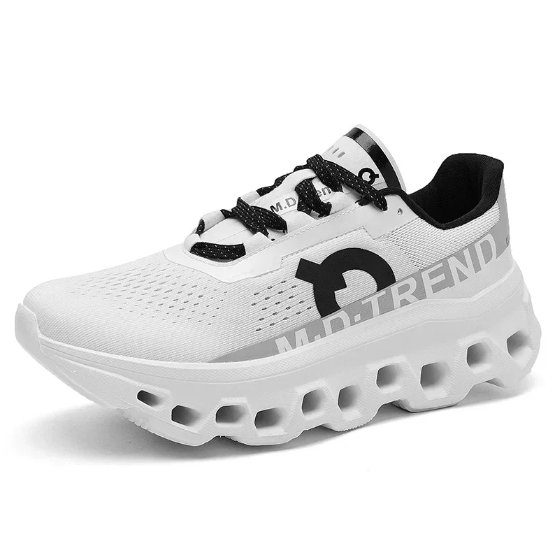 Fashionable and functional women's footwear: Chic und Stil lightweight running shoes.