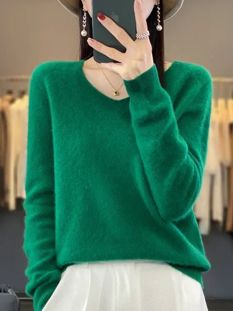 Cozy long sleeve knitwear for women